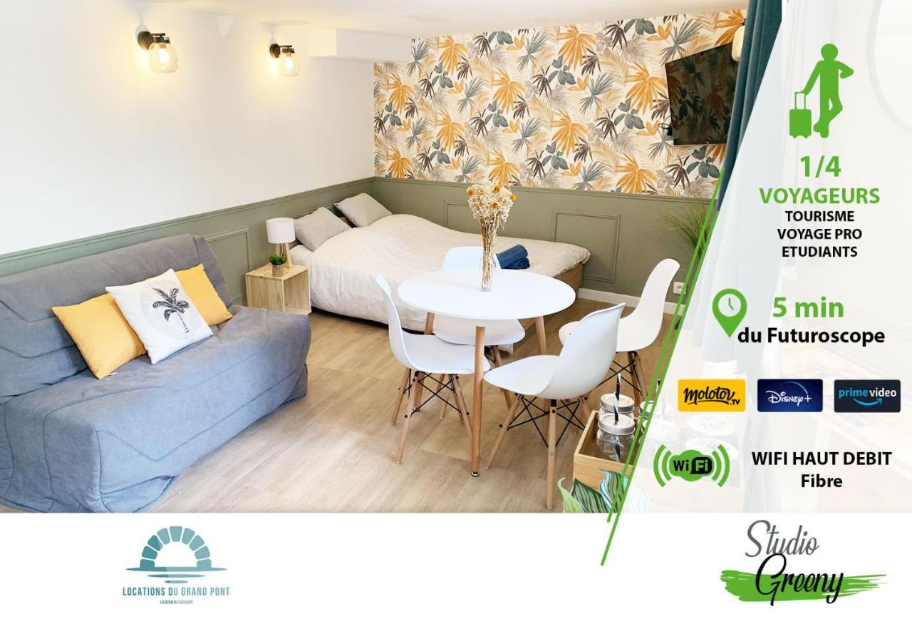 Locations Du Grand Pont - Appart Hotel Poitiers - Futuroscope ชาสเซเนย-ดู-ปัวตู ภายนอก รูปภาพ